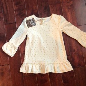 BNWT! Puffer sleeve top